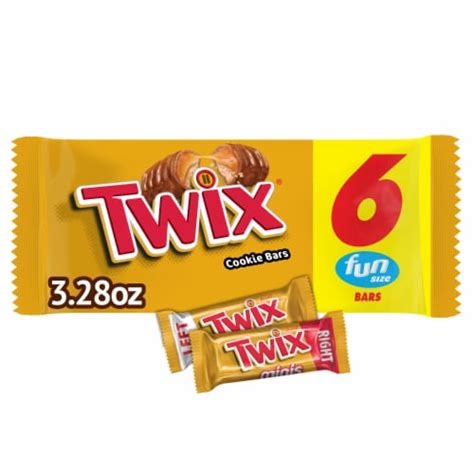 TWIX Fun Size Caramel Chocolate Cookie Candy Bar Bulk Pack, 3.28 oz ...