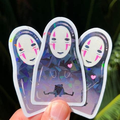 No Face Studio Ghibli Etsy