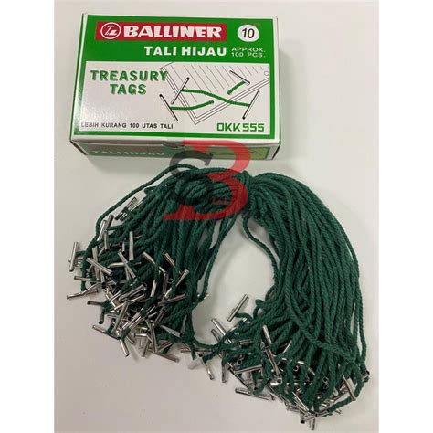 Balliner Treasury Tags 10T Tali Hijau Shopee Malaysia