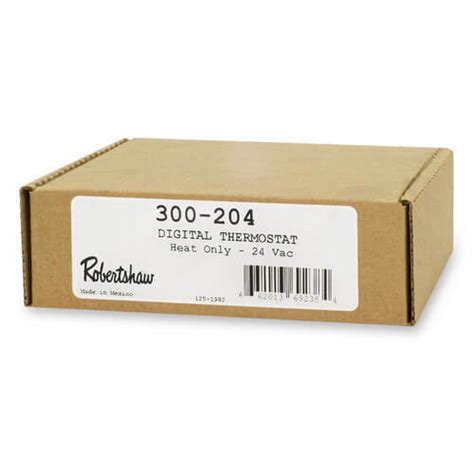 300 204 Robertshaw 300 204 300 204 Non Programmable Thermostat