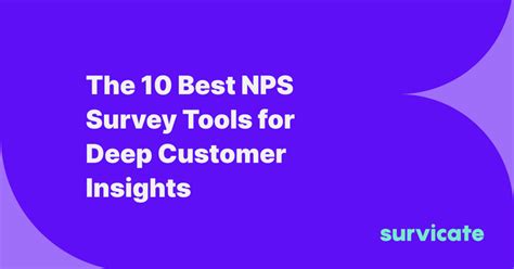 The 10 Best Nps Survey Tools For Deep Customer Insights