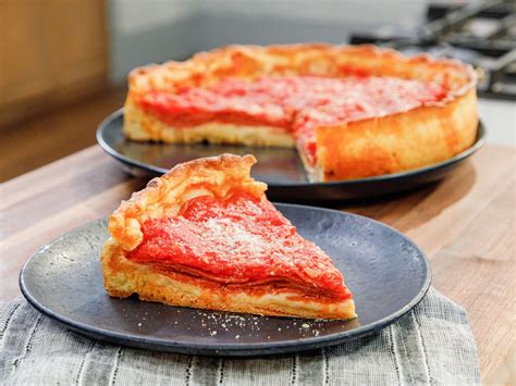 Deep Dish Pizza Recipe Breakfast Pizza Recipe Jeff Mauro Chicago