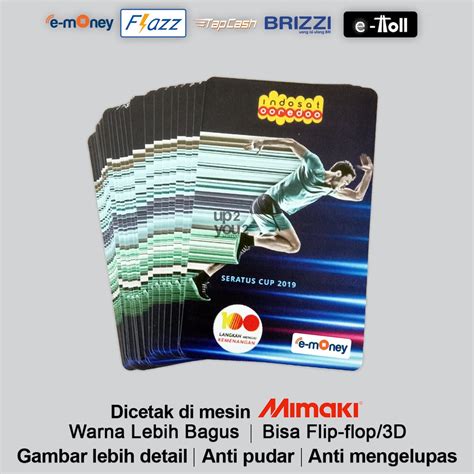 Jual Custom E Money Mandiri Tap Cash BNI Flazz BCA BRIZZI E Toll