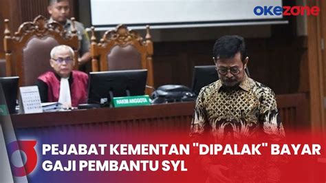 SYL Gaji ART Di Makassar Rp35 Juta Dari Hasil Patungan Pegawai Kementan