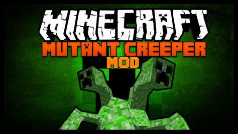 Minecraft Mod Spotlight Mutant Creeper Mod 19 Scary Creepers