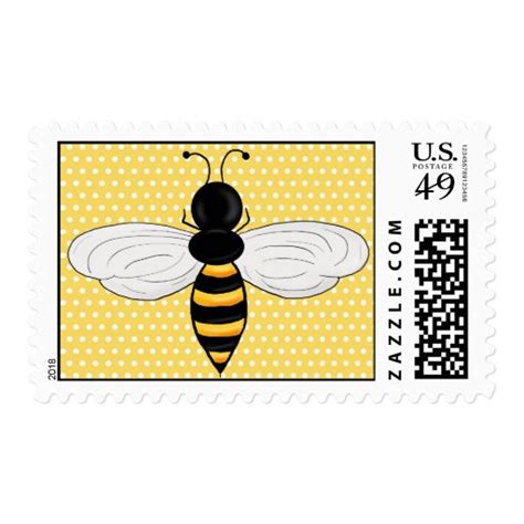 Bumble Bee Postage Stamps | Zazzle