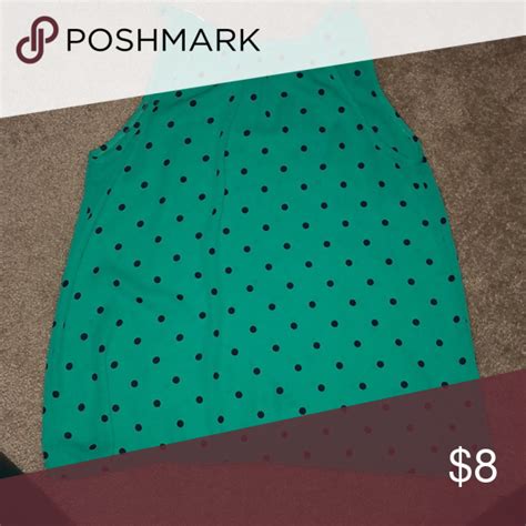 Green Blouse With Polka Dots Polka Dots Green Blouse Polka