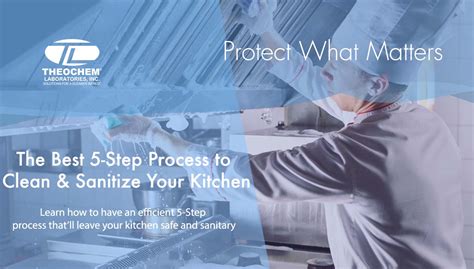 The Best 5 Step Process To Clean And Sanitize Your Kitchen