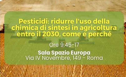 Pesticidi Ridurre Luso Della Chimica Di Sintesi In Agricoltura Entro