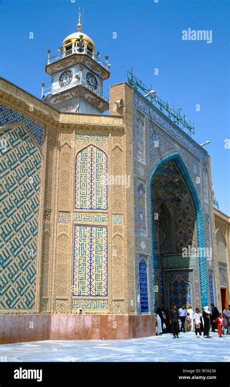 Najaf Iraq Holy Shrine Of The Imam Ali Ibn Abi Talib Shiite Place Of