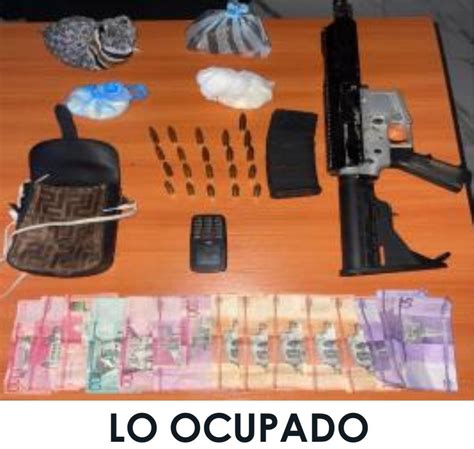 Dicrim Apresa A Dos Hombres A Quienes Les Ocupa Fusil M Y Drogas