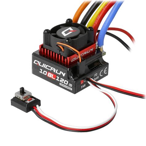 Hobbywing Quicrun 10bl120g2 120a Sensored Esc 2 3s Hw30125002 Donuts Racing