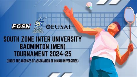 Final Srm Ap Vs Srm Ist South Zone Inter University Badminton Men