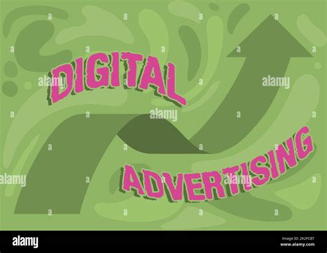 Conceptual Caption Digital Advertising Business Approach Online
