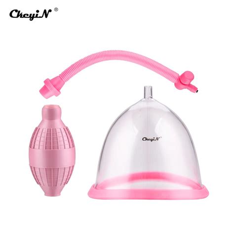 Ckeyin Manual Vacuum Suction Cup Body Exerciser Breast Enlarger Shape