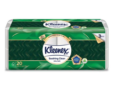 Kleenex Bath Tissue Ultra Soft Aloe Vera