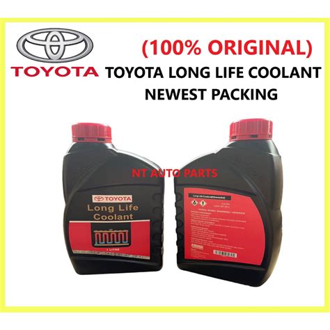 100 ORIGINAL TOYOTA LONG LIFE CAR RADIATOR COOLANT 1 LITRE