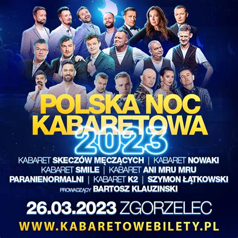 Polska Noc Kabaretowa 2023 Agencja Koncertowo Wydawnicza SOLO