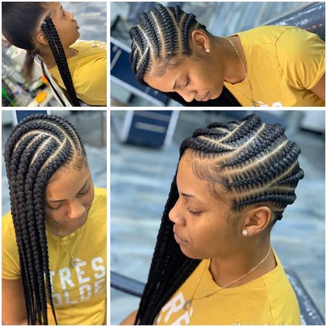 40 Elegant Lemonade Braids Protective Hairstyles With Full Guide