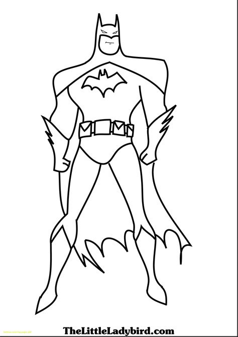 Batman Coloring Pages Pdf At Free Printable