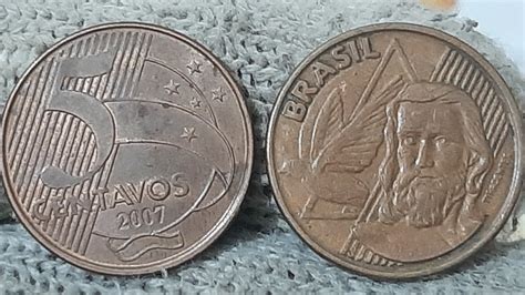 VOCÊ ENCONTROU ESSA MOEDA VALIOSA 5 CENTAVOS ANO 2007 VALE UM BOM