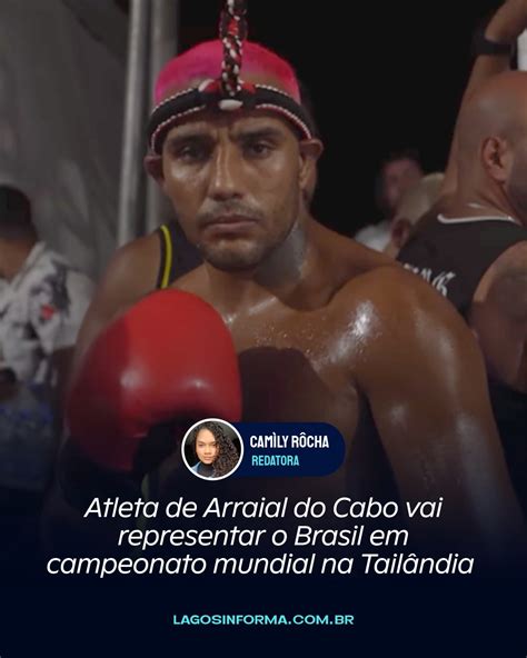 Atleta De Arraial Do Cabo Vai Representar O Brasil Em Campeonato