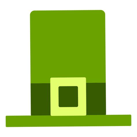 St Patricks Green Square Hat Png And Svg Design For T Shirts