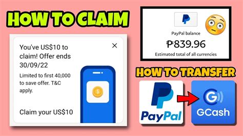 How To Claim Free On Paypal How To Transfer Paypal Money To Gcash