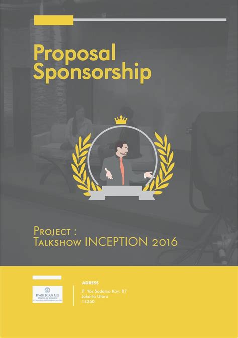 Contoh Proposal Kegiatan Kampus Untuk Sponsor Goresan