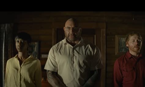 Dave Bautista Takes Vacationers Hostage In Trailer For M Night