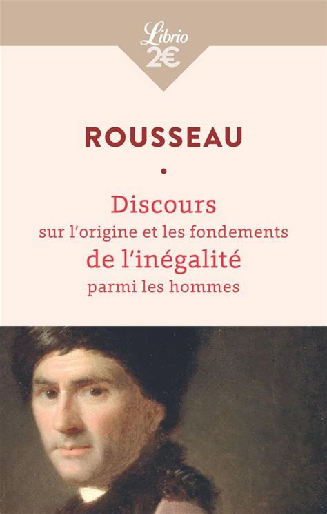 Discours sur l origine et les fondements de l inégalité parmi les