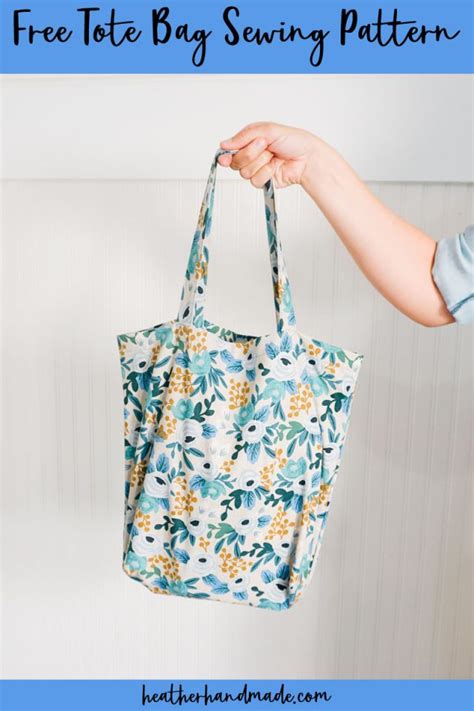 Discover 64+ tote bag sewing pattern free best - in.cdgdbentre