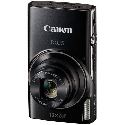 Canon Digital Ixus Hs Black Compact Cameras Photopoint Lv