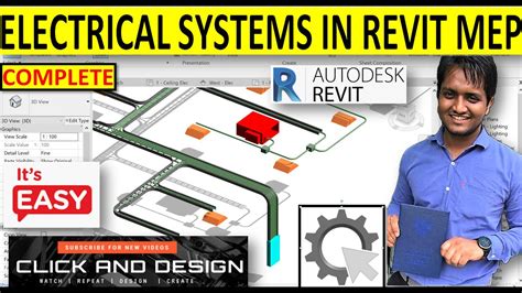 Electrical Systems In Revit Mep💡🔌📡💻 Circuit Creation In Revit🔦📟 Step By Step Youtube