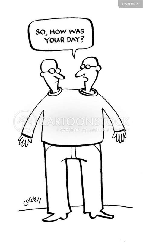 Identical Twins Cartoons And Comics Funny Pictures From Cartoonstock