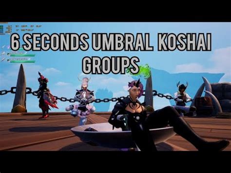 Dauntless Trials Umbral Koshai Seconds Groups Youtube