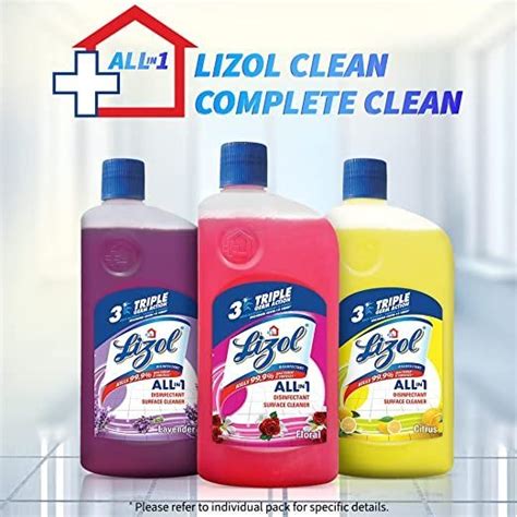 Lizol Disinfectant Surface Floor Cleaner Liquid Floral 2L Only