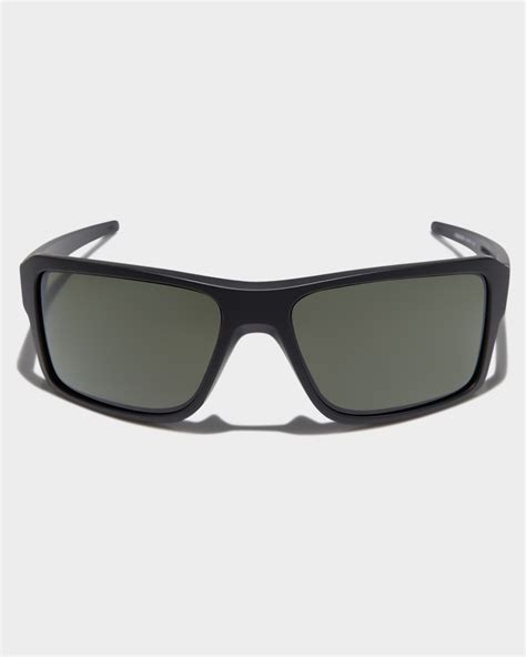 Oakley Double Edge Sunglasses Matte Black Grey Surfstitch