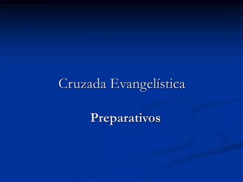 PPT Cruzada Evangelística PowerPoint Presentation free download ID