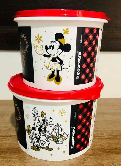 Tupperware Kit Tupper Caixas Mickey E Amigos Pote Magazine Luiza