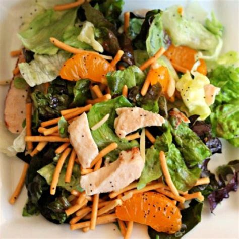 Mandarin Orange Salad With Chicken Juggling Act Mama