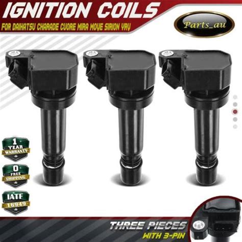 X Ignition Coil Pack For Daihatsu Charade Cuore Mira Move Sirion Yrv