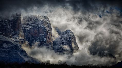 Mountain Ranges Nature Photography Landscape Mountains HD Wallpaper