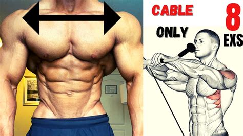 8 Best Shoulder Exercises Workout Shoulders 🔴 Cable Only Youtube