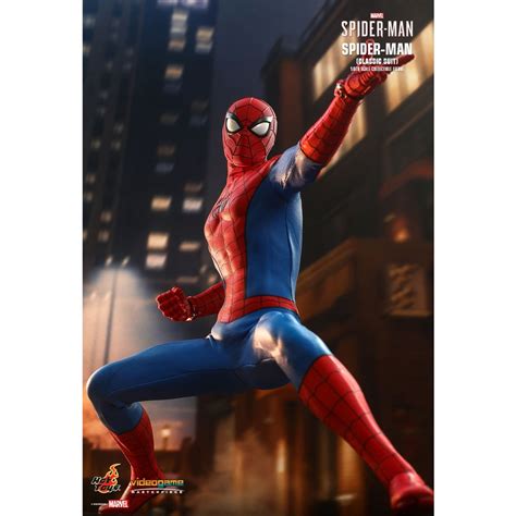 Hot Toys Vgm Marvel S Spider Man Spider Man Classic Suit Shopee Thailand