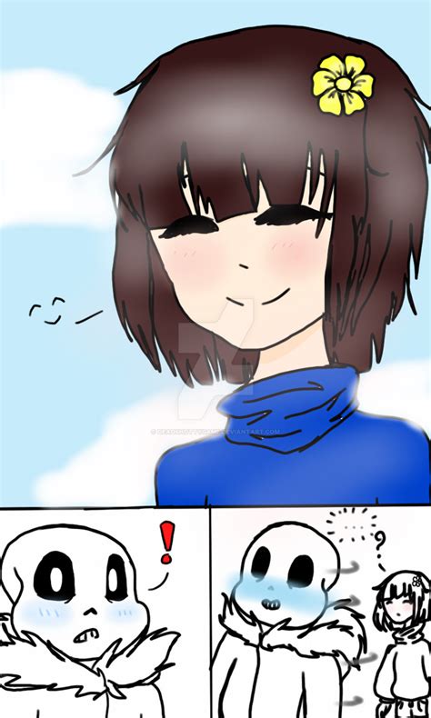 Sans X Frisk Comic By Deadshottygame On Deviantart