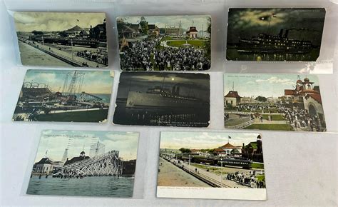 Lot Antique Early S Lot Of Rochester Ny Postcards Ontario