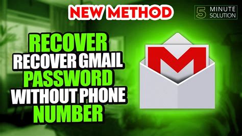 How To Recover Gmail Password Without Phone Number 2024 YouTube