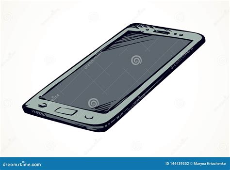 Telefone Celular Desenho Do Vetor Ilustra O Do Vetor Ilustra O De