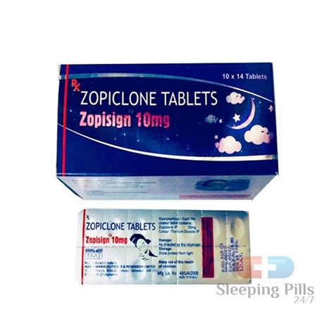 Zopiclone 10mg High Strength Sleeping Pills 247